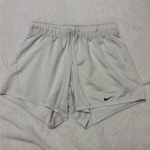 Nike Women's White Athletic Shorts